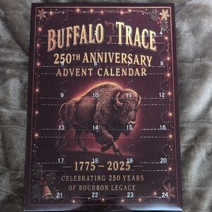 Buffalo Trace 250th Anniversary Advent Calendar - Red and Gold